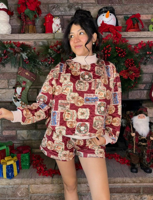 Letters to Santa Quilted Set