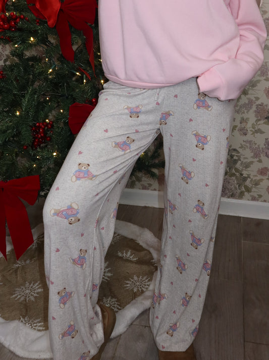 Winter Teddy Pajama Pants