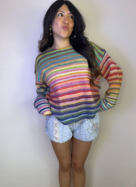 Life in Color Knit Top