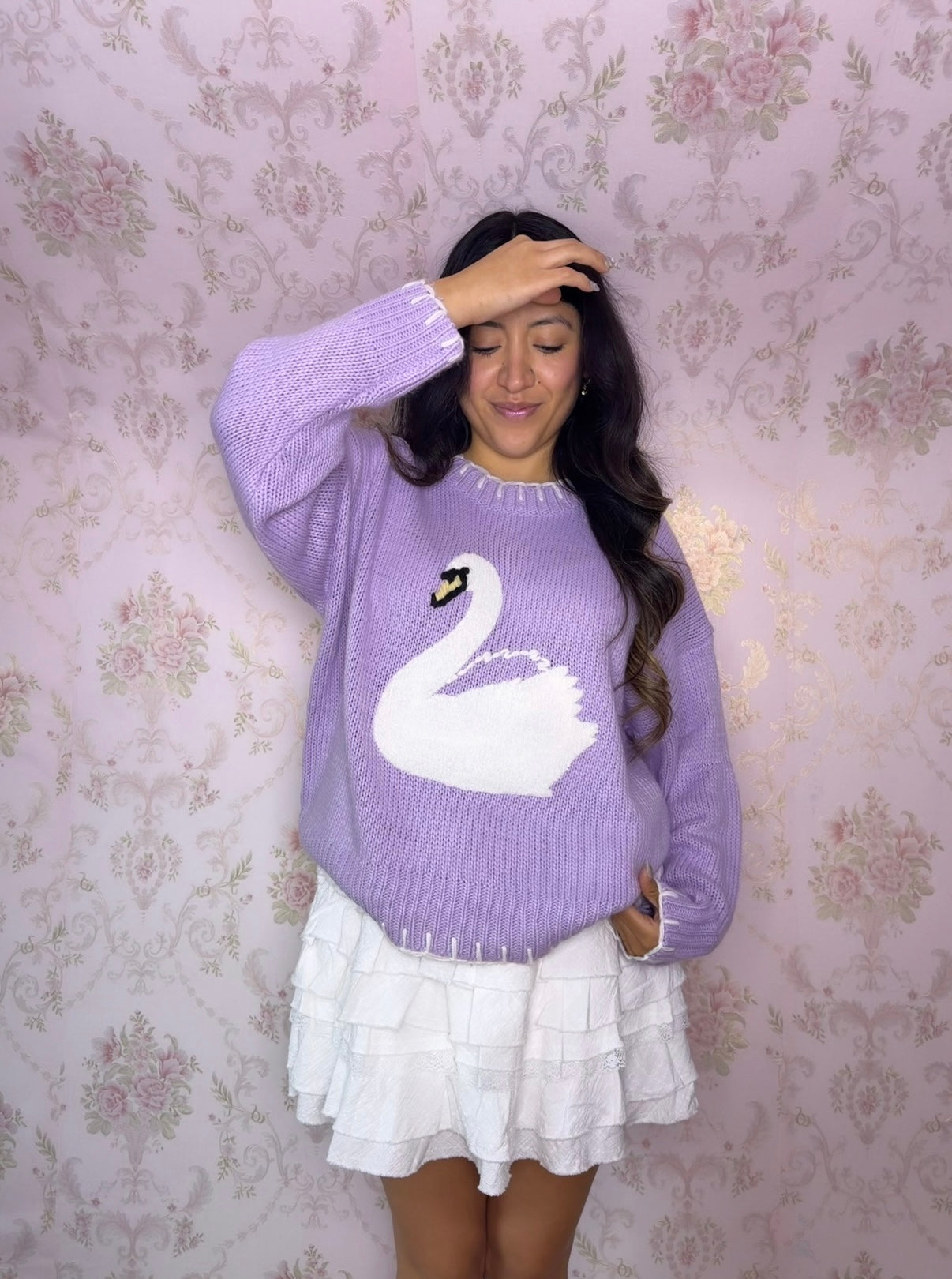 Swan Lake Knit Top