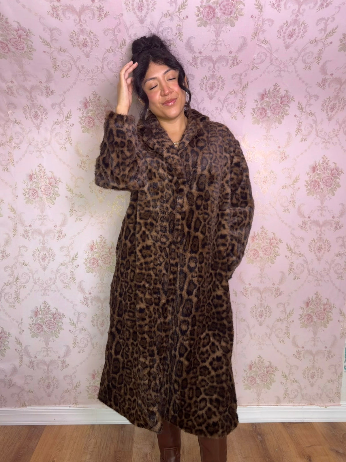 Cocoa Wildcat Long Coat 🐆