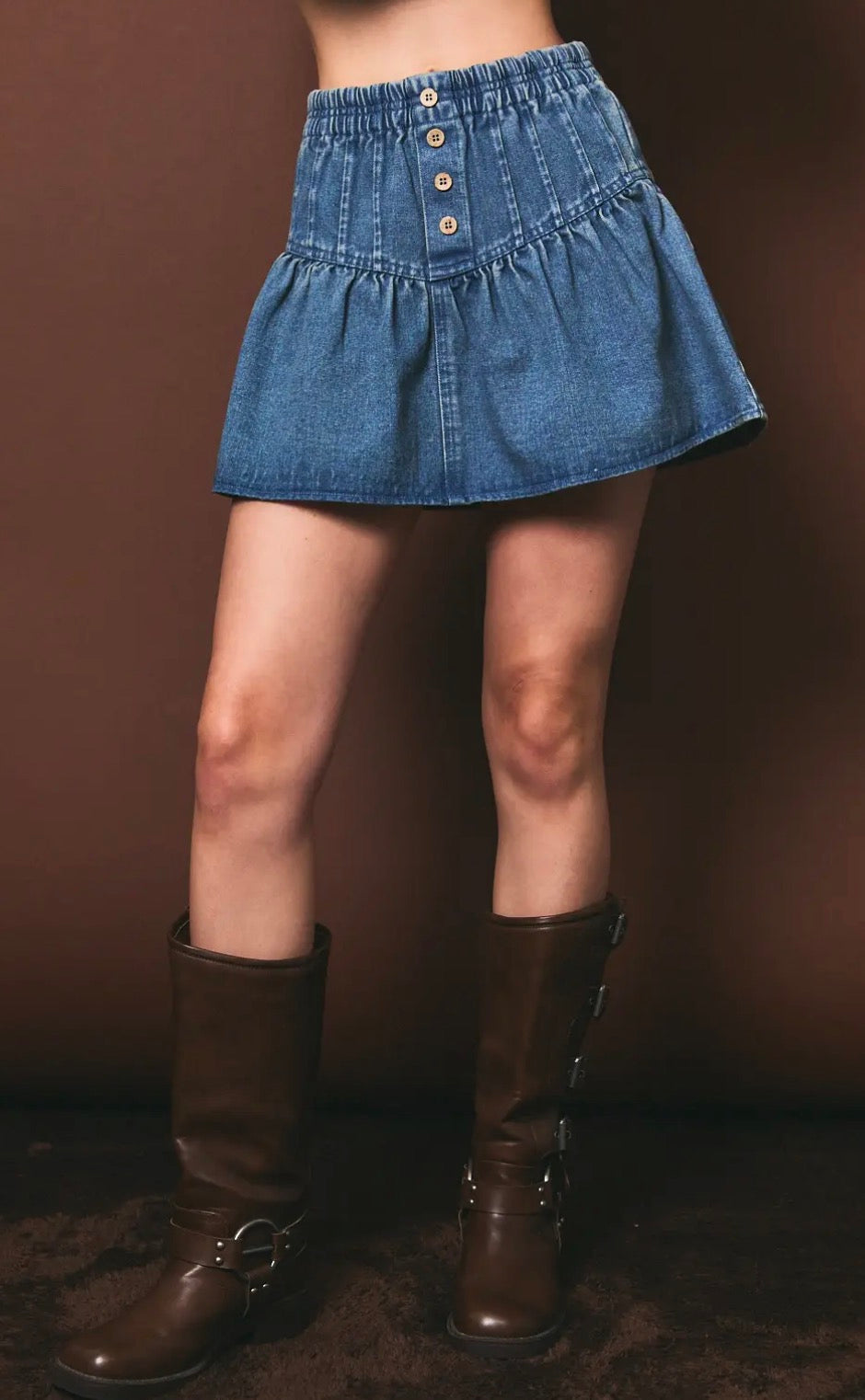 Harvest Denim Skirt