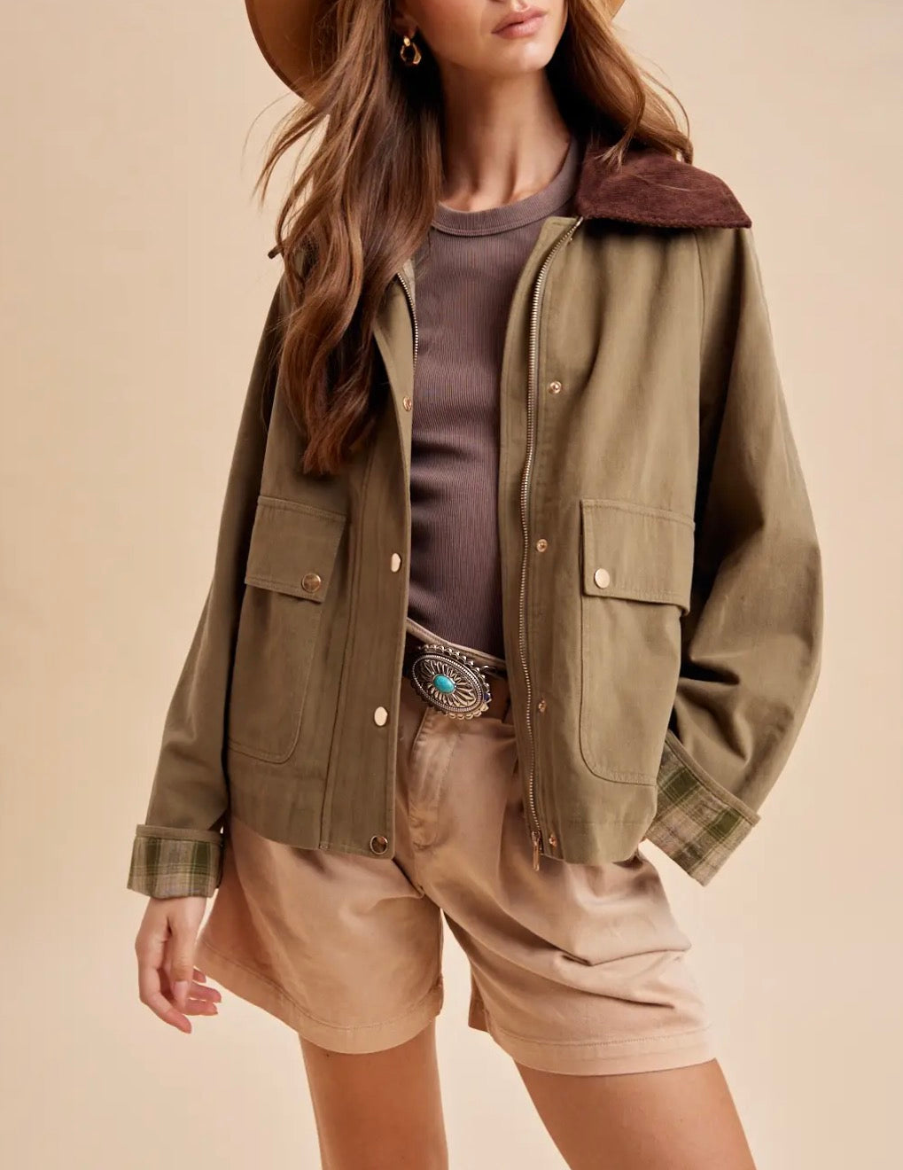 Olive Grove Barn Jacket 🍸