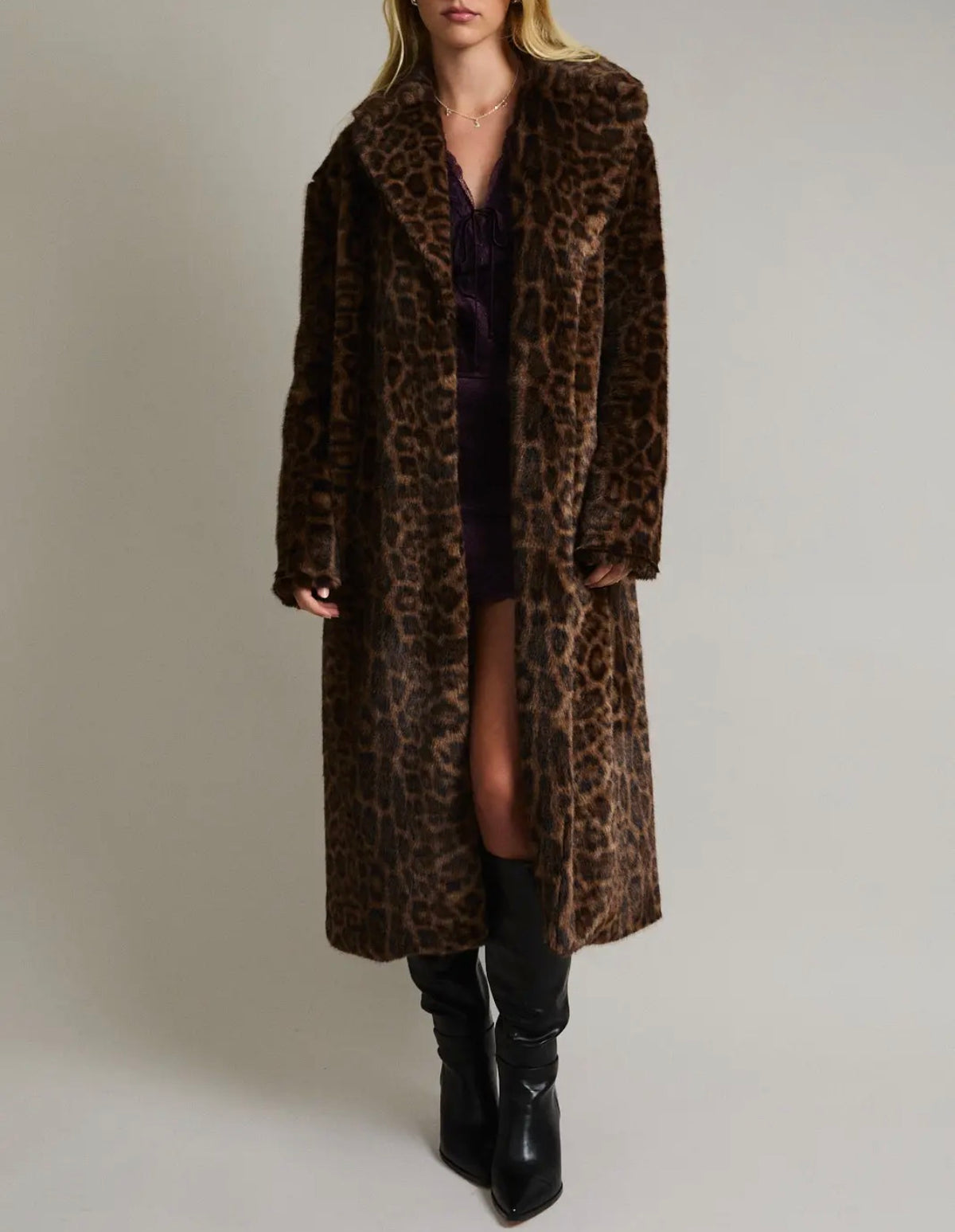 Cocoa Wildcat Long Coat 🐆