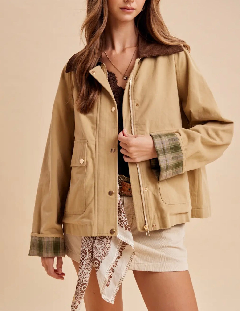Autumn Oat Barn Jacket 🍂