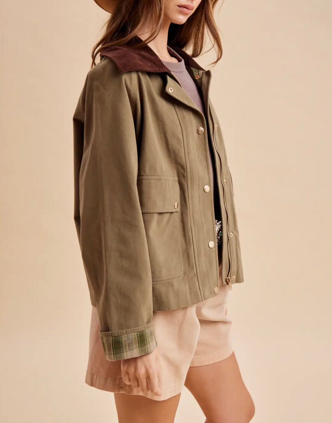 Olive Grove Barn Jacket 🍸
