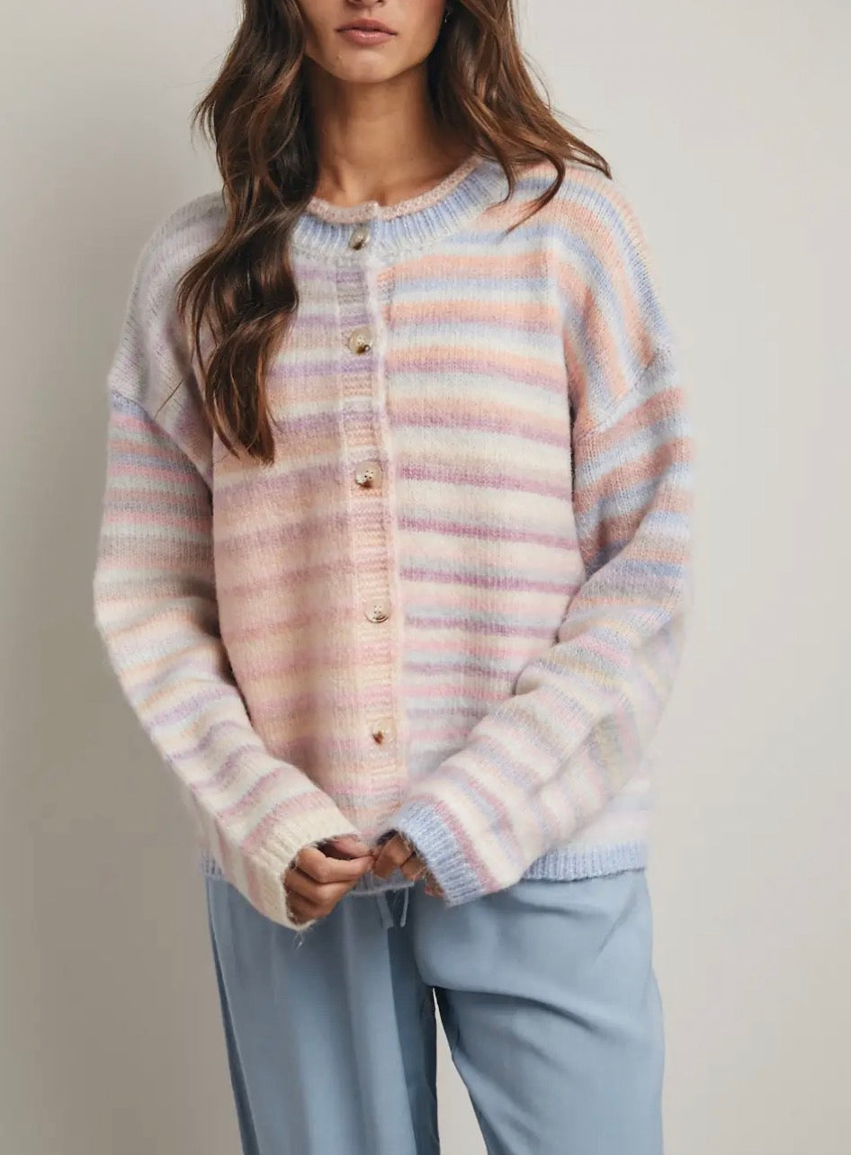 Pink Clouds Cardigan