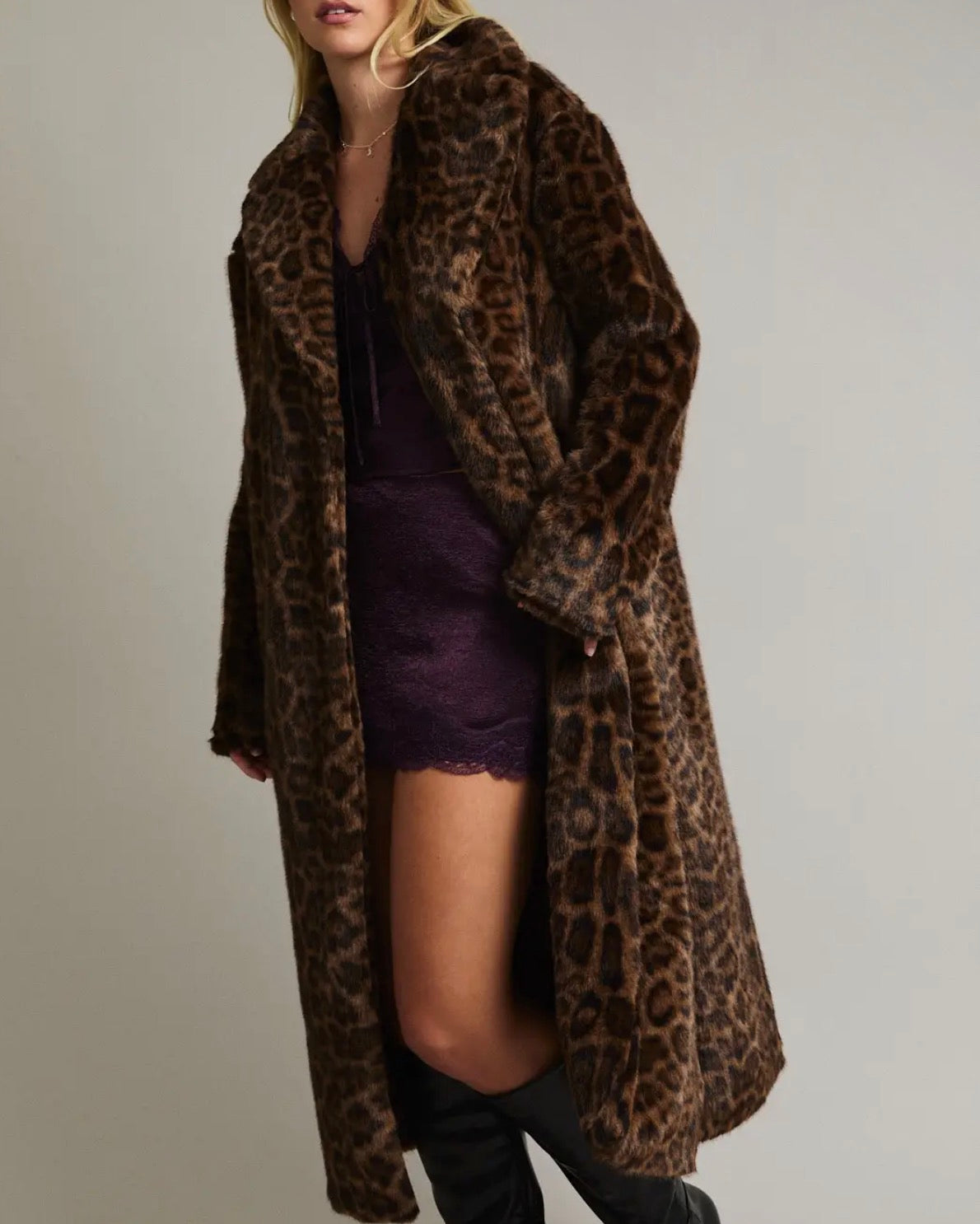 Cocoa Wildcat Long Coat 🐆