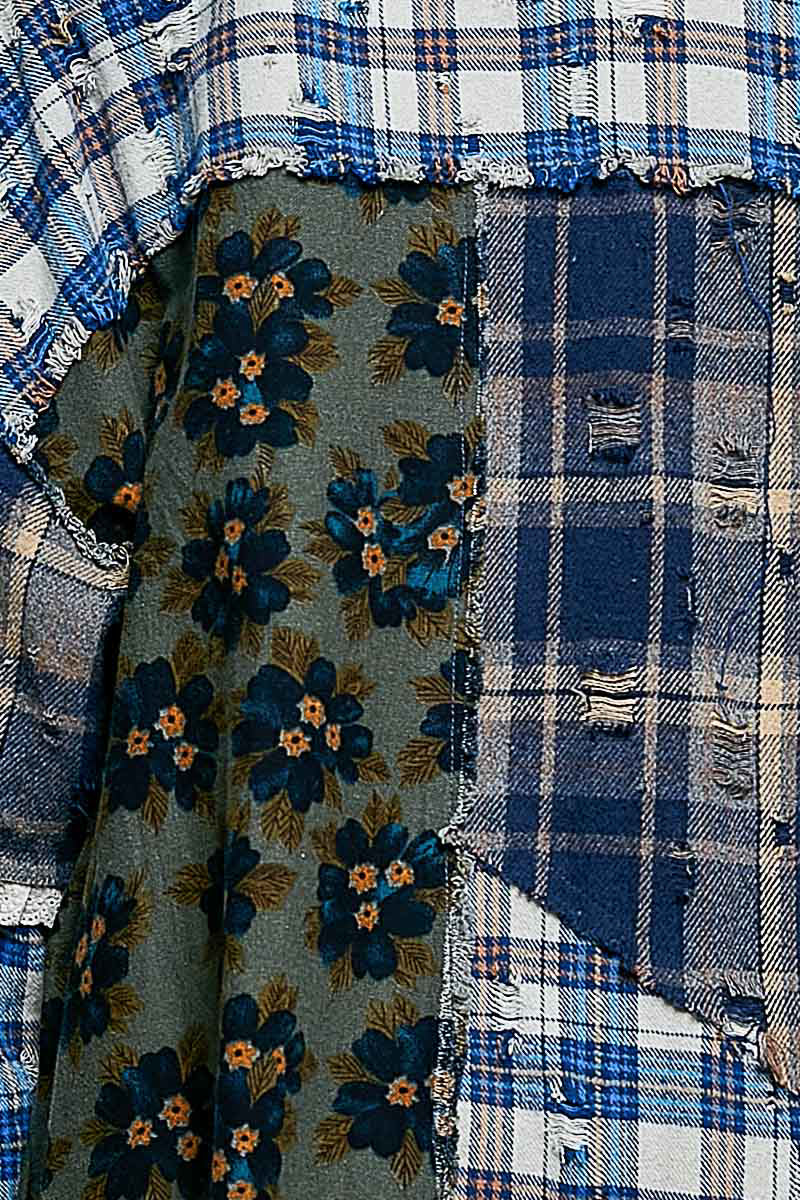 Cider Creek Patchwork Blouse