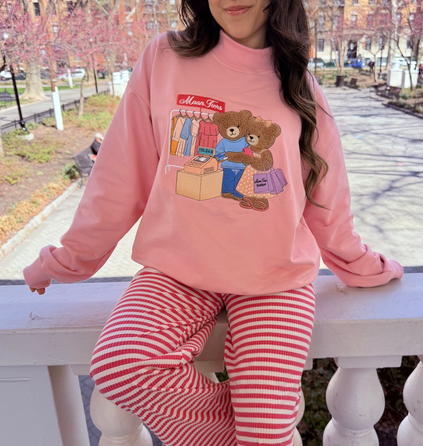 Loved and Spoiled Mockneck