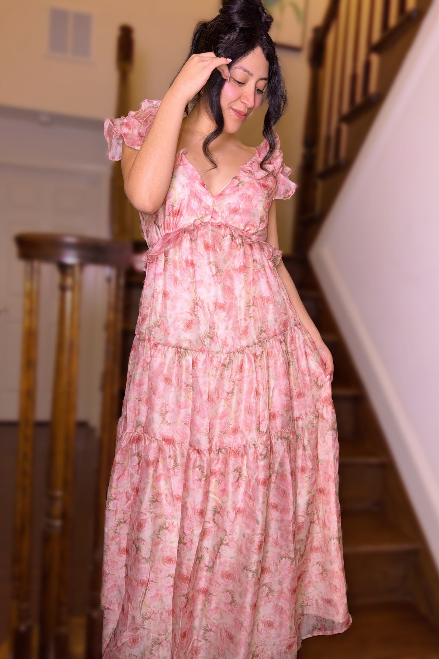 Lady in Bloom Maxi Dress