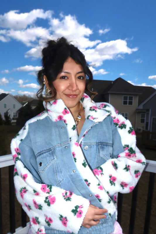 Rosy Denim Jacket