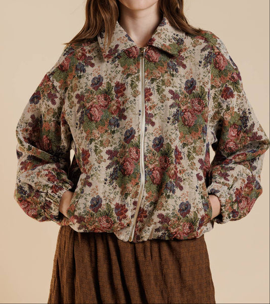 Timeless Romance Bomber Jacket