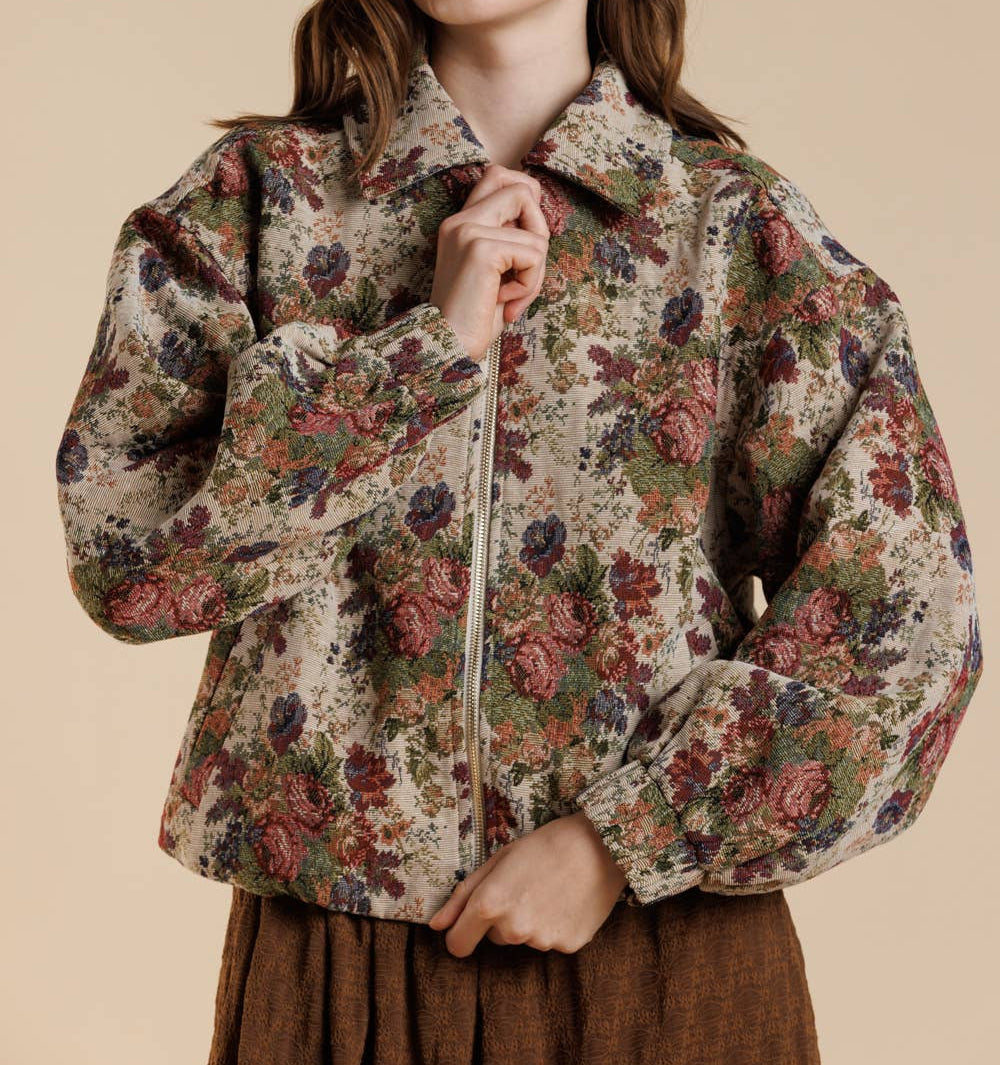 Timeless Romance Bomber Jacket