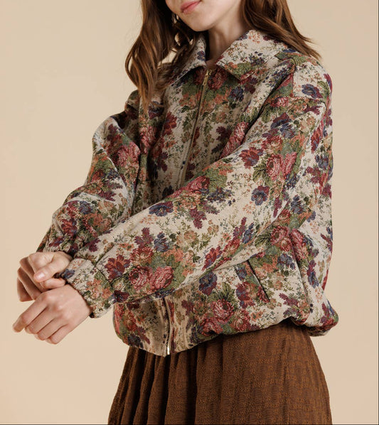 Timeless Romance Bomber Jacket