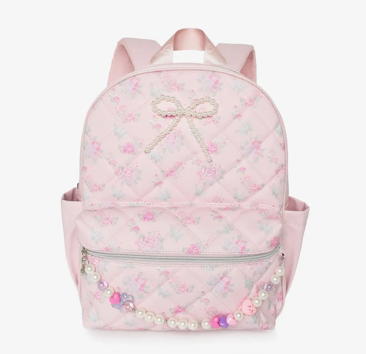 Pink Rose Garden Backpack