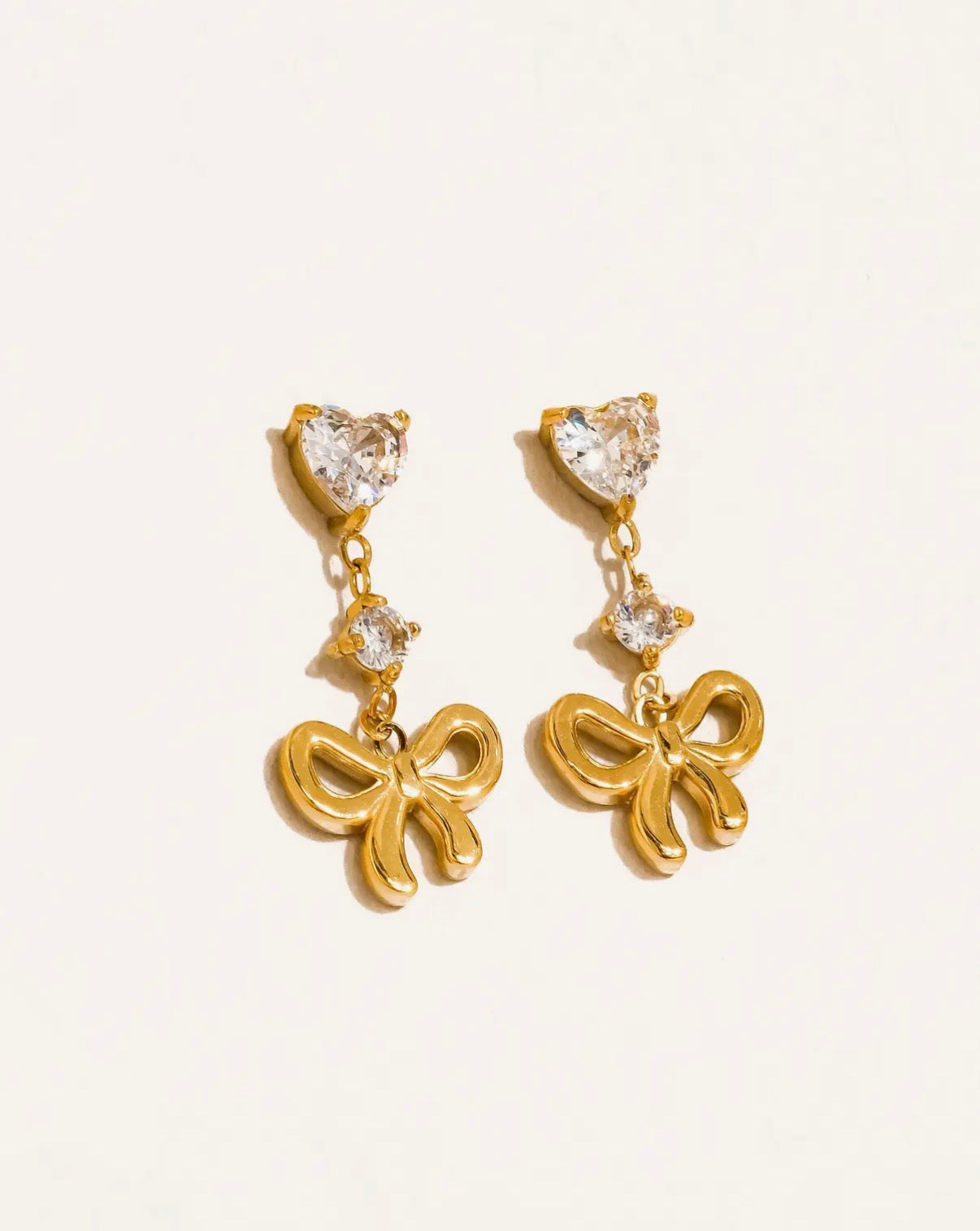Sweetheart Bow Earrings