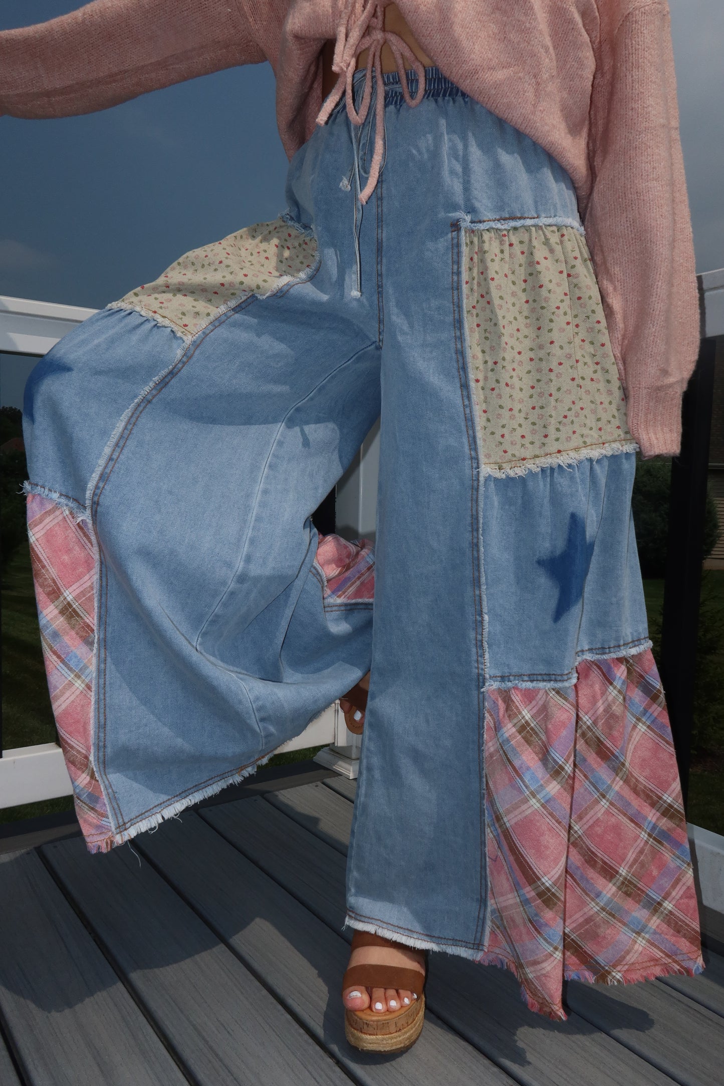Autumn Daydream Denim Pants