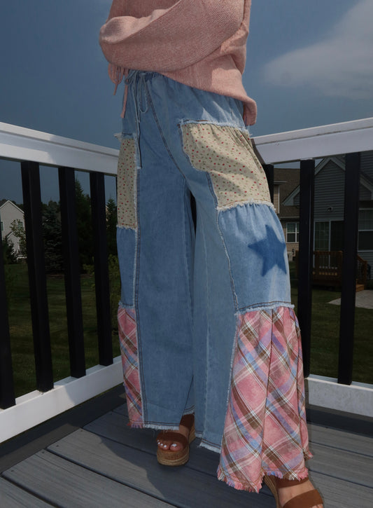 Autumn Daydream Denim Pants