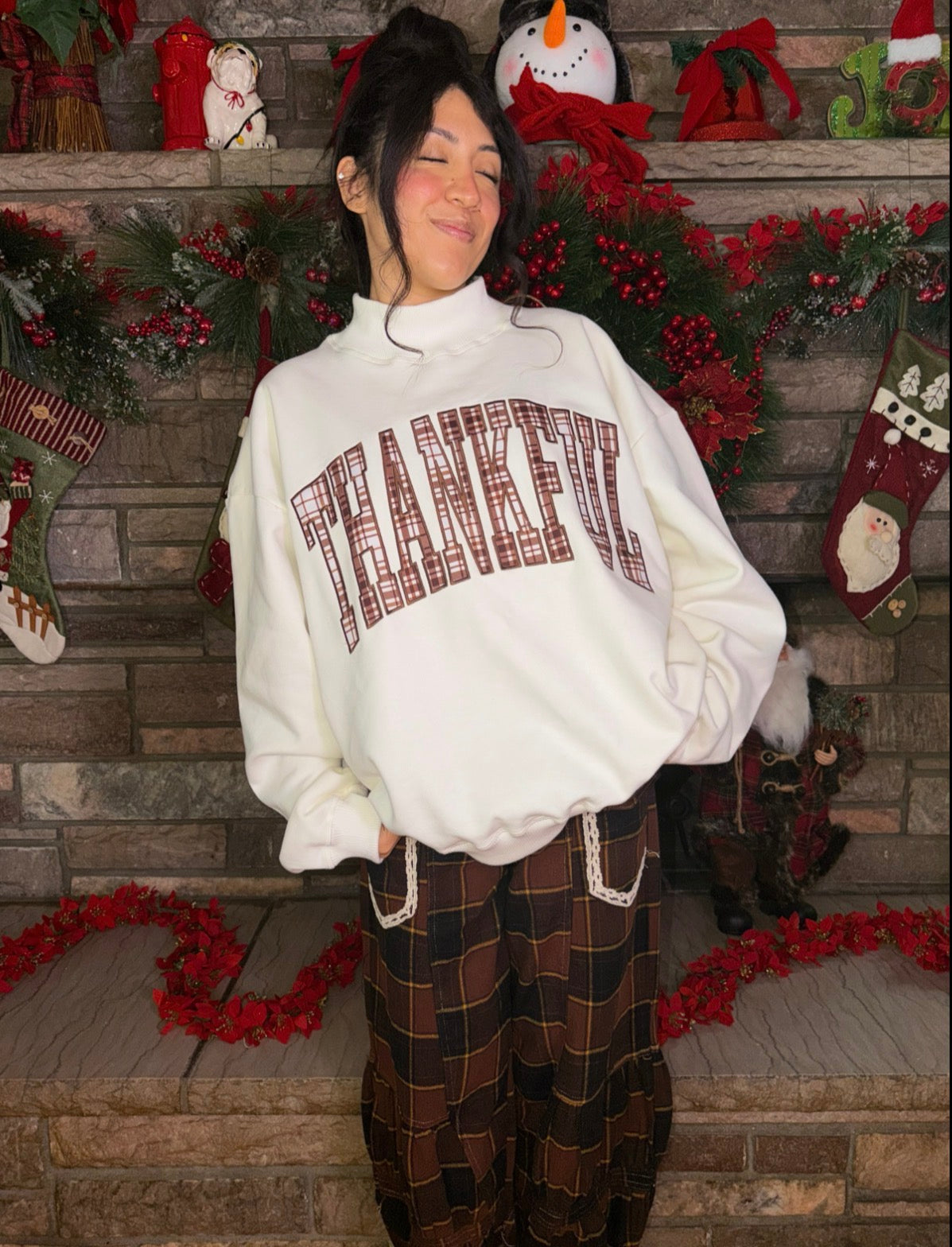 Thankful Season Mockneck