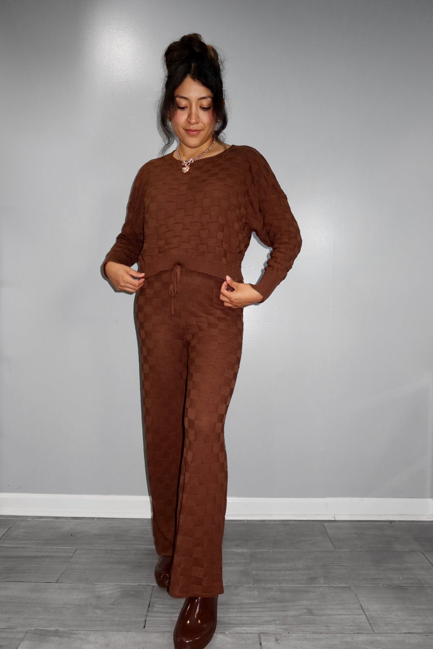 Brownie Points Knit Set