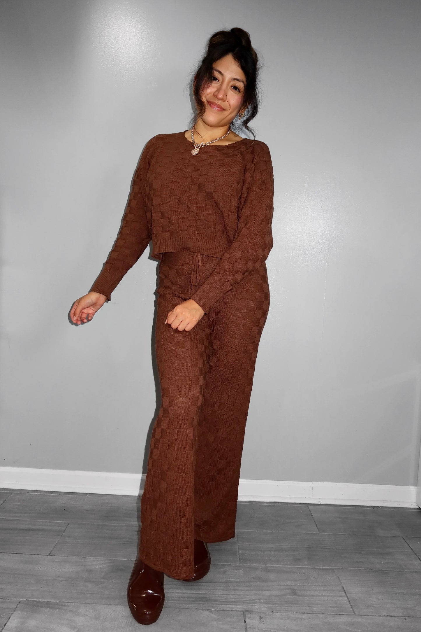 Brownie Points Knit Set