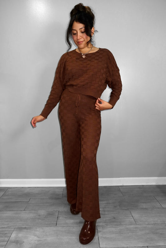 Brownie Points Knit Set