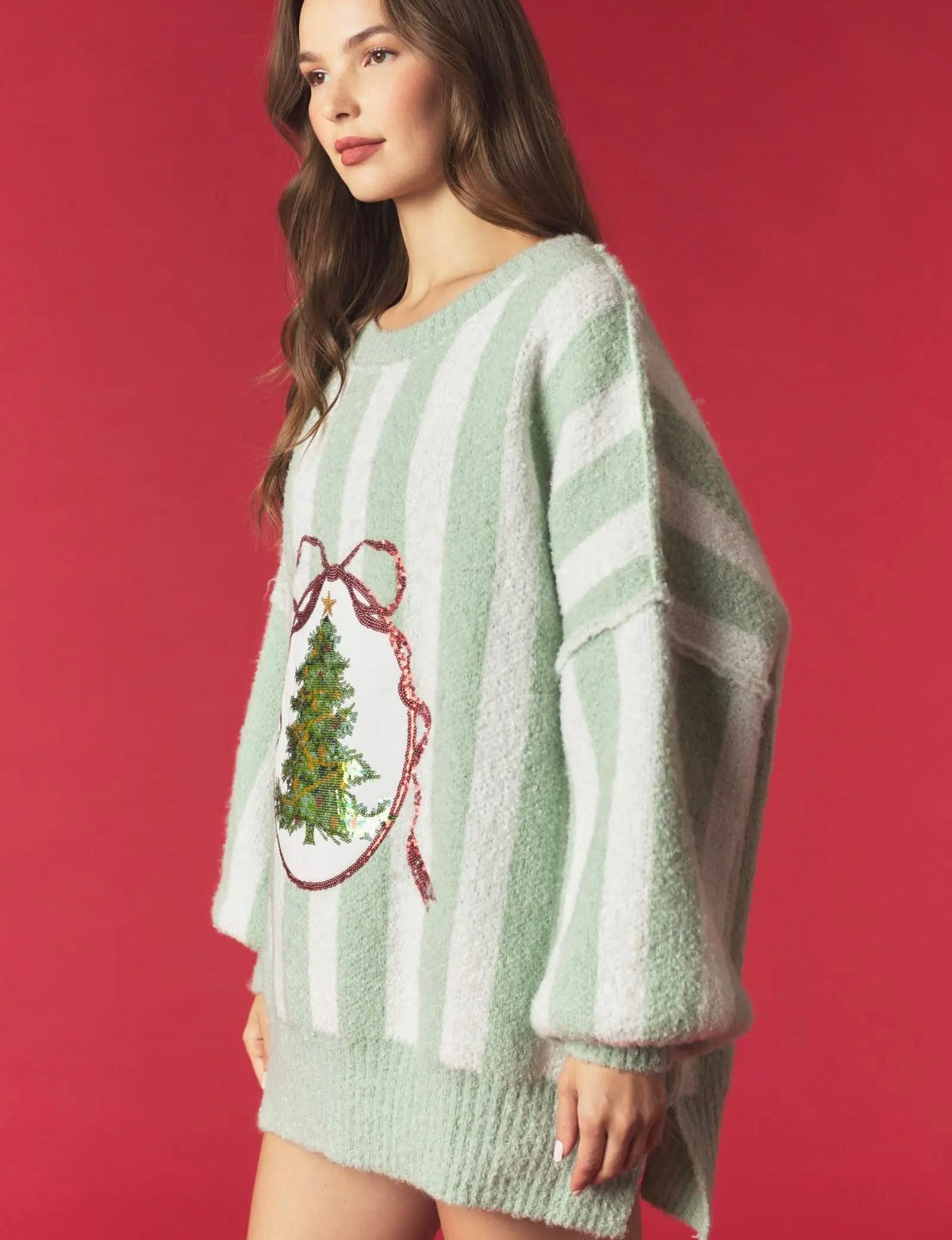 Mistletoe Meadow Sweater