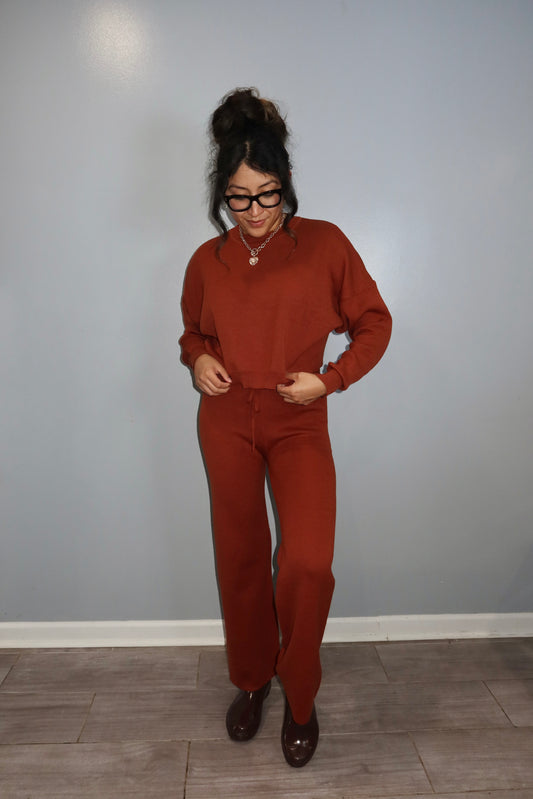 Pumpkin Spice Lounge Set