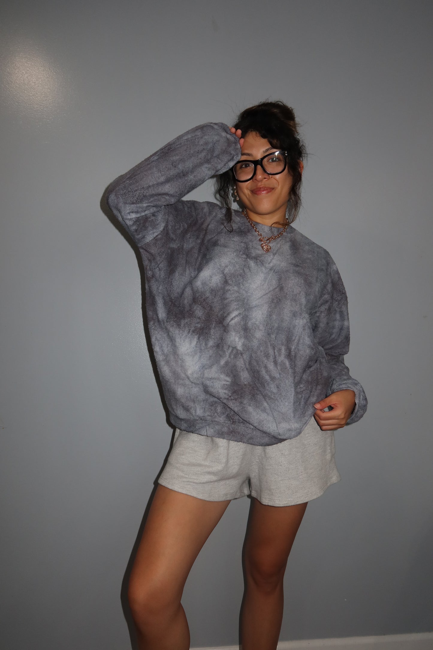 Tie-Dye Pullover Sweater