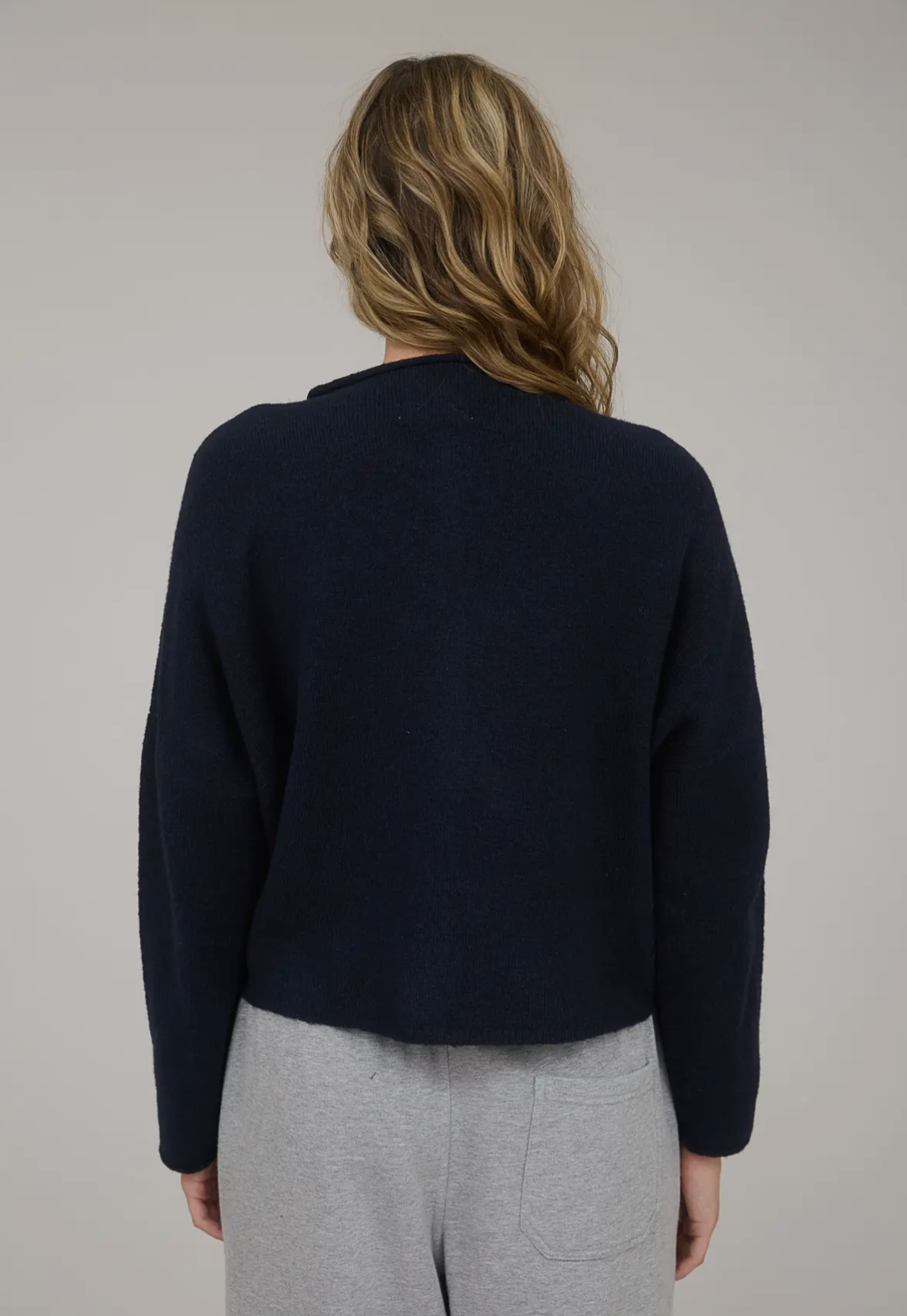 Sweetheart Cardigan - Navy Blue