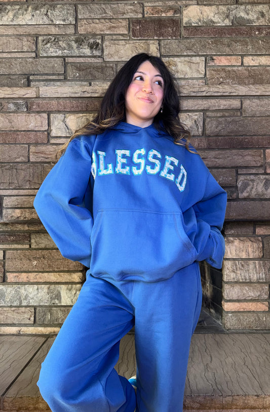 Feeling Blessed Oversized Hoodie 100% COTTON