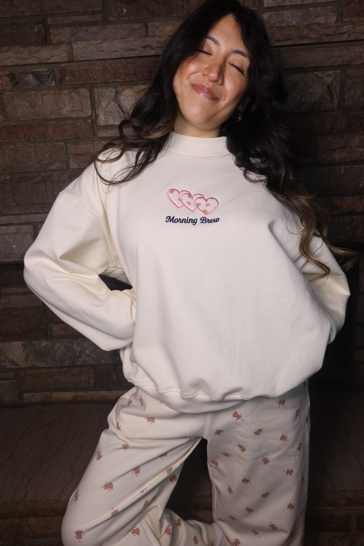 Morning Brew Teddy Crewneck