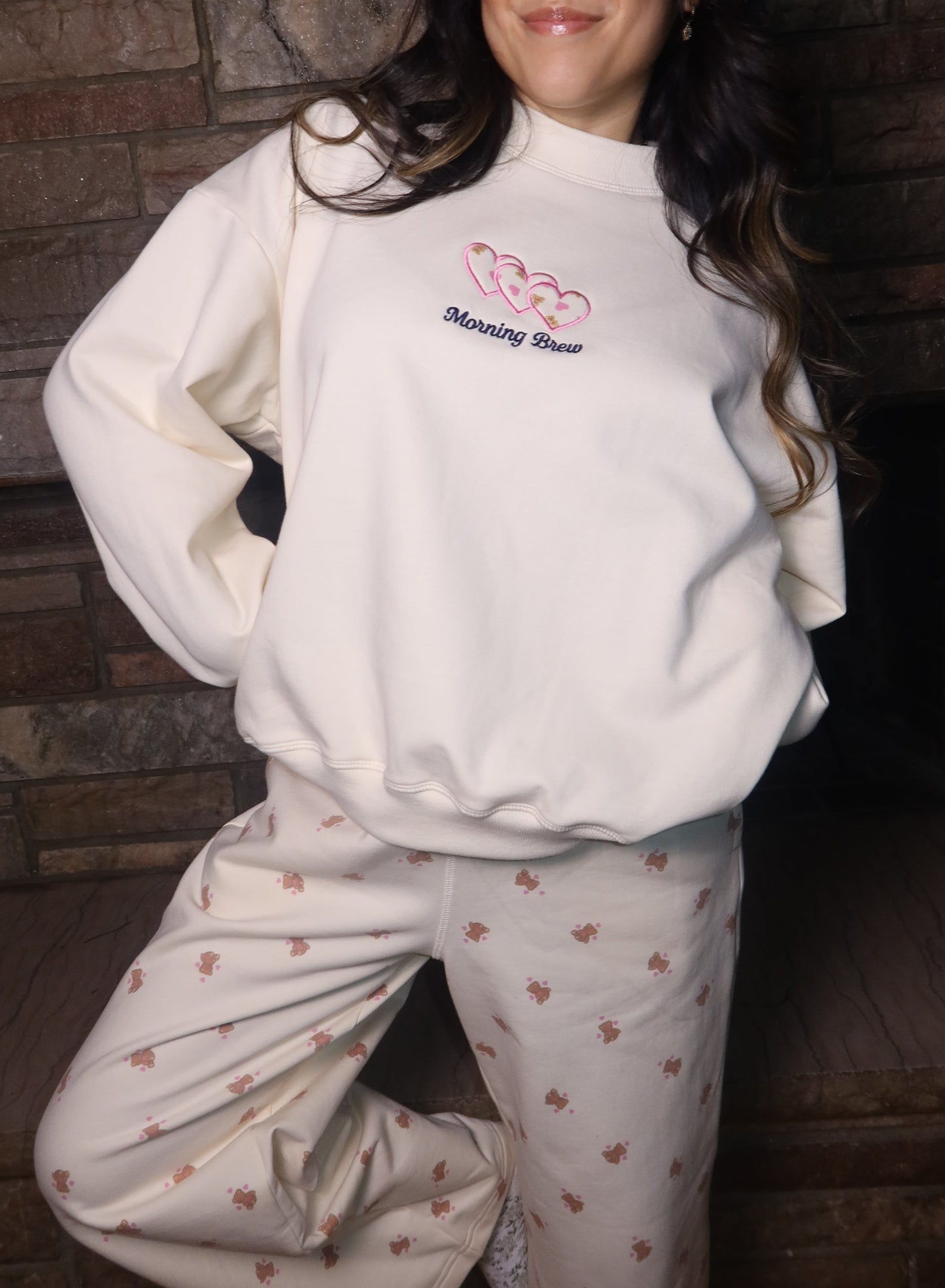 Morning Brew Teddy Crewneck