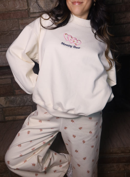 Morning Brew Teddy Crewneck