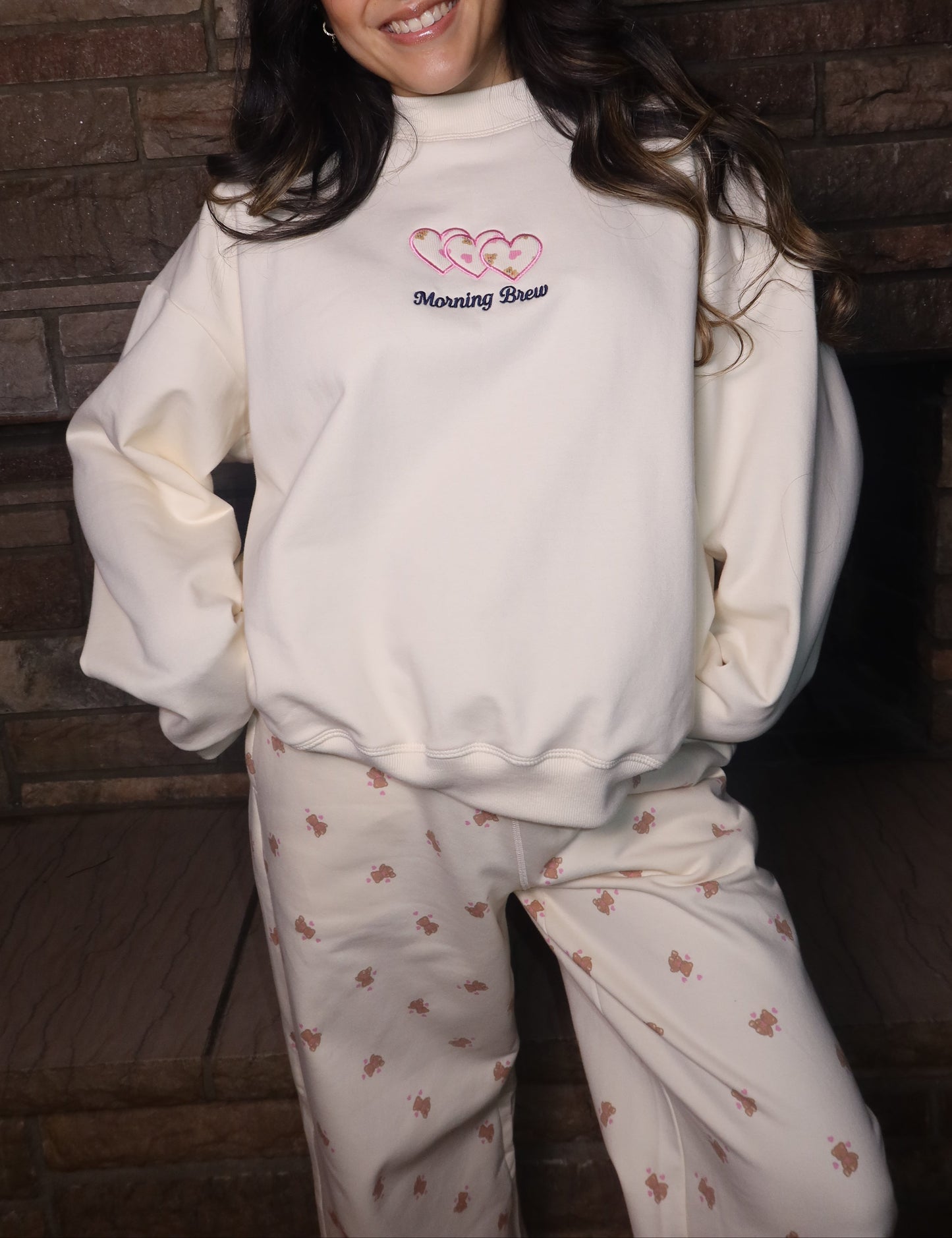 Morning Brew Teddy Crewneck