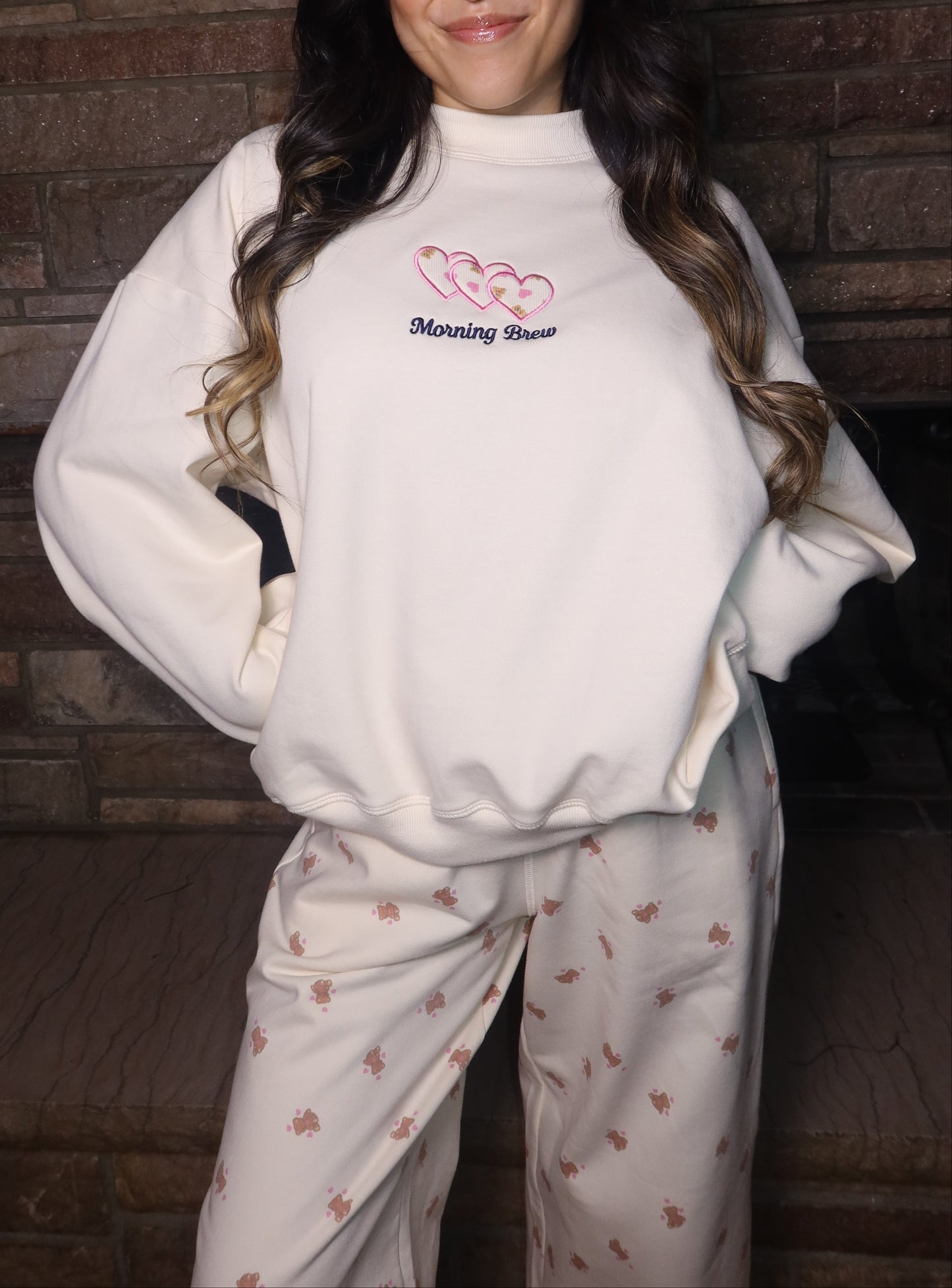 Morning Brew Teddy Crewneck
