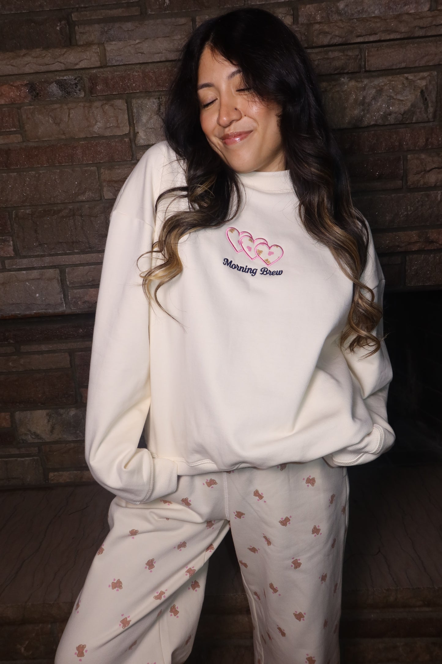 Morning Brew Teddy Crewneck
