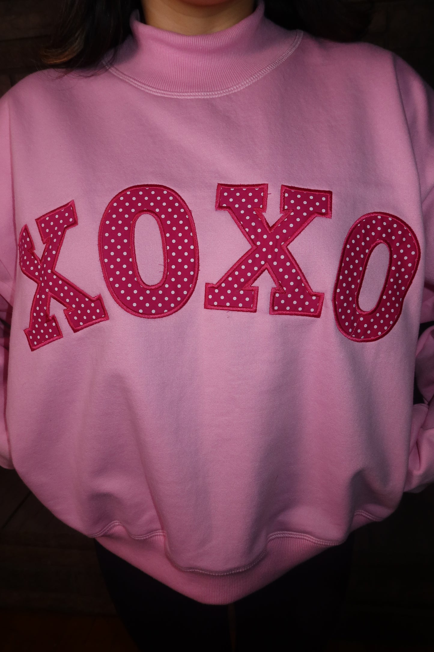 XOXO Mockneck