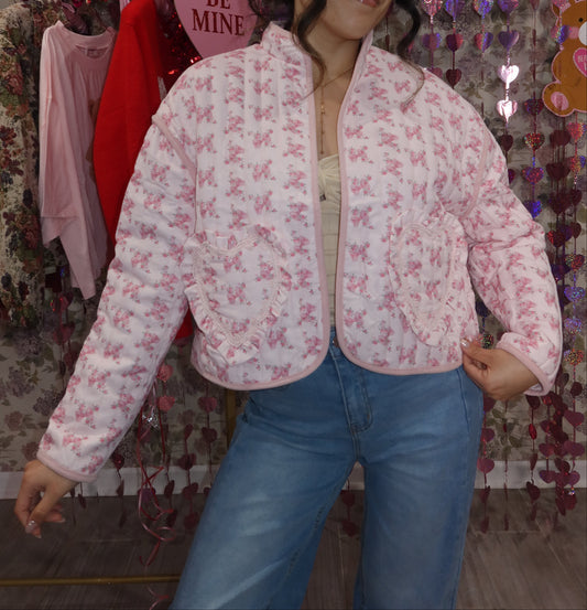 Love Is In The Air Quilted Jacket