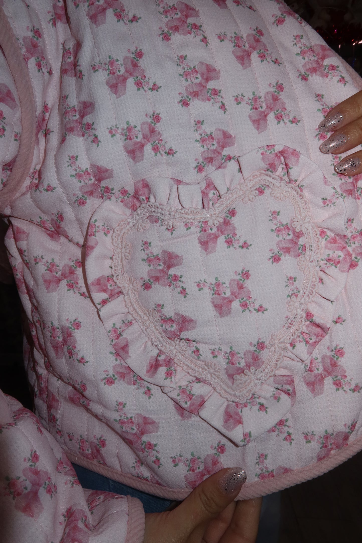 Love Is In The Air Quilted Jacket