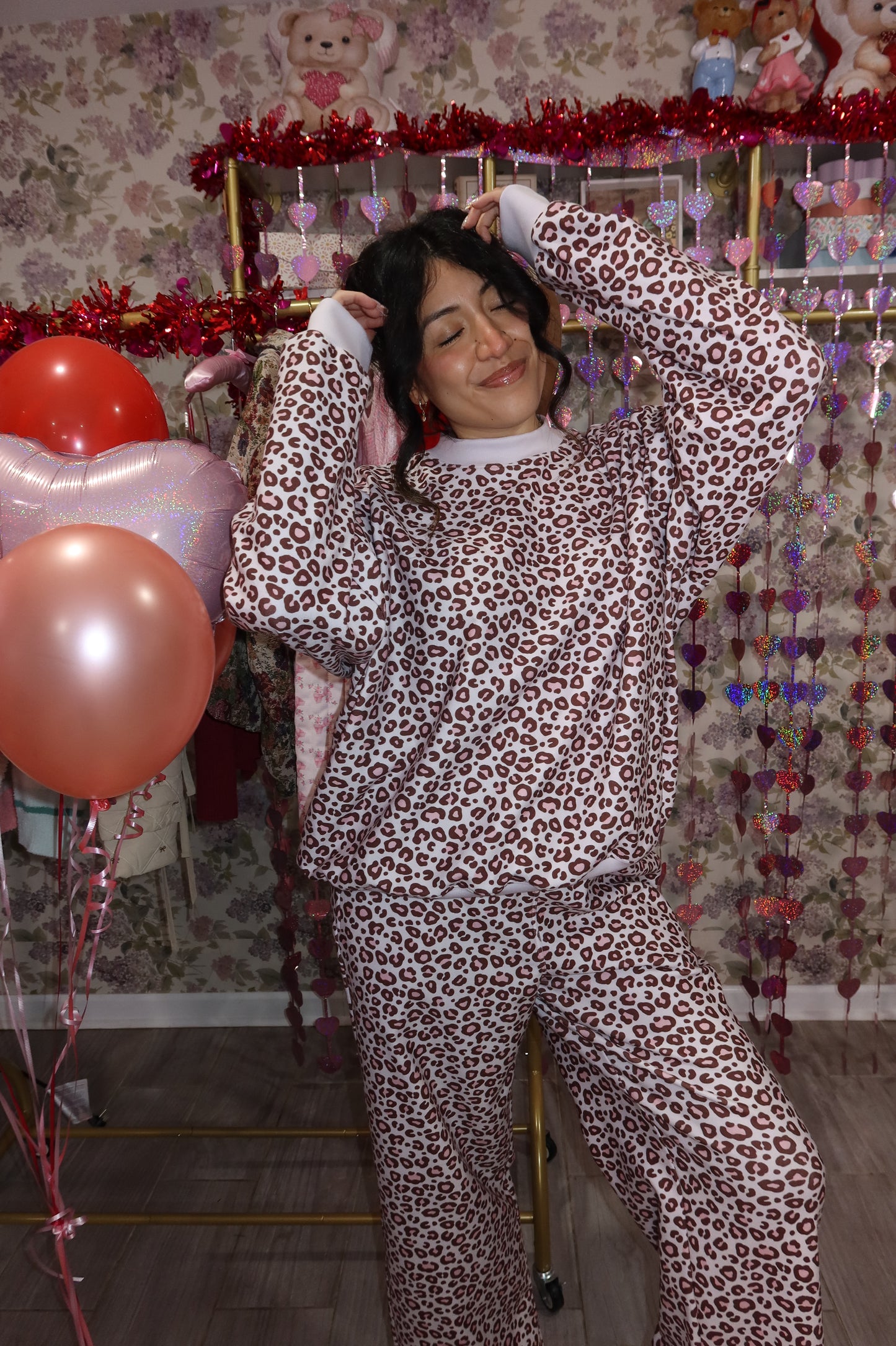 *PREORDER* Pretty In Pink Leopard Set (Mid February)