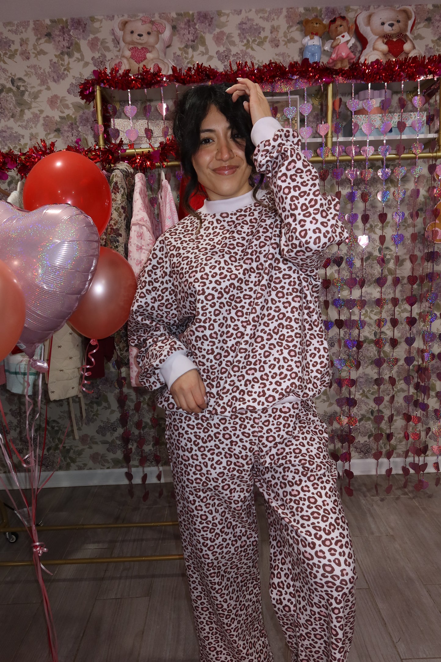 *PREORDER* Pretty In Pink Leopard Set (Mid February)