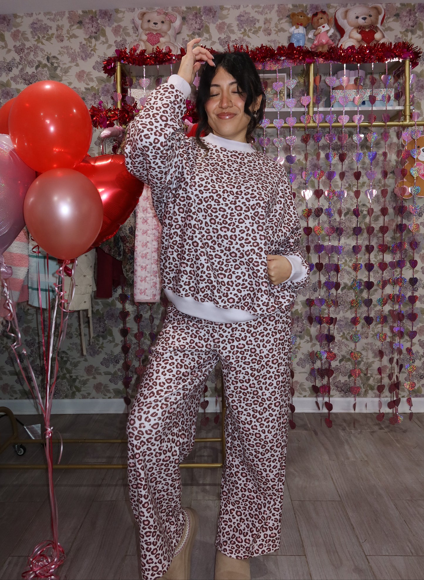 *PREORDER* Pretty In Pink Leopard Set (Mid February)