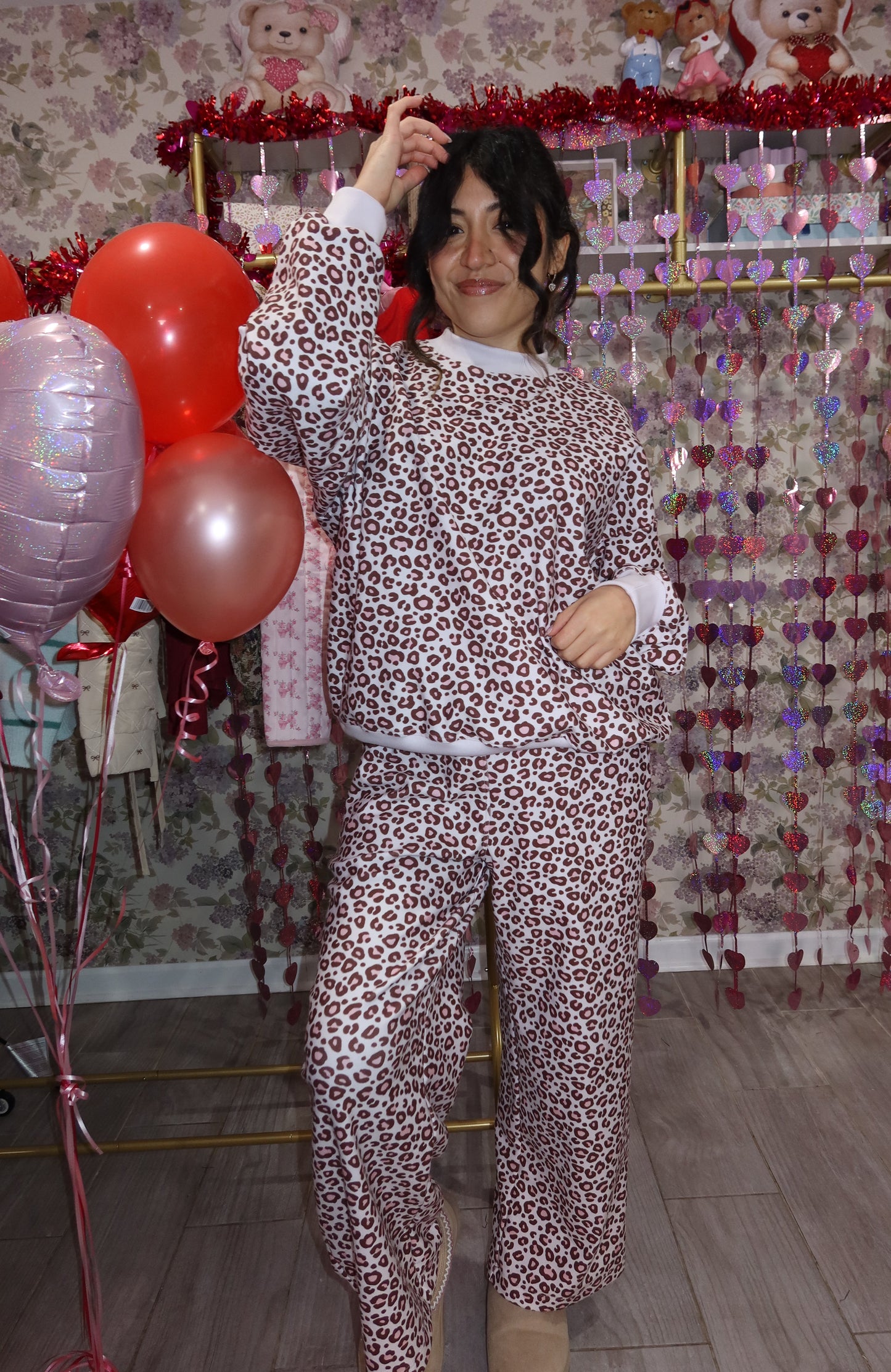 *PREORDER* Pretty In Pink Leopard Set (Mid February)