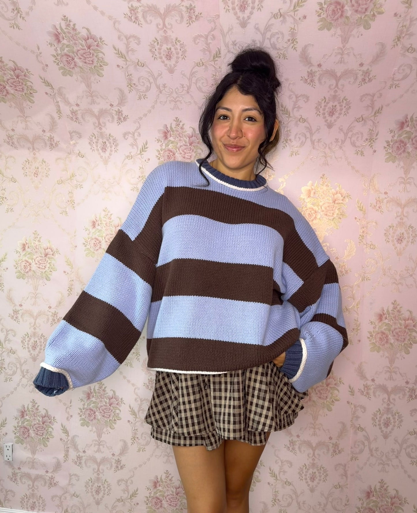 Blueberry Patch Knit Sweater
