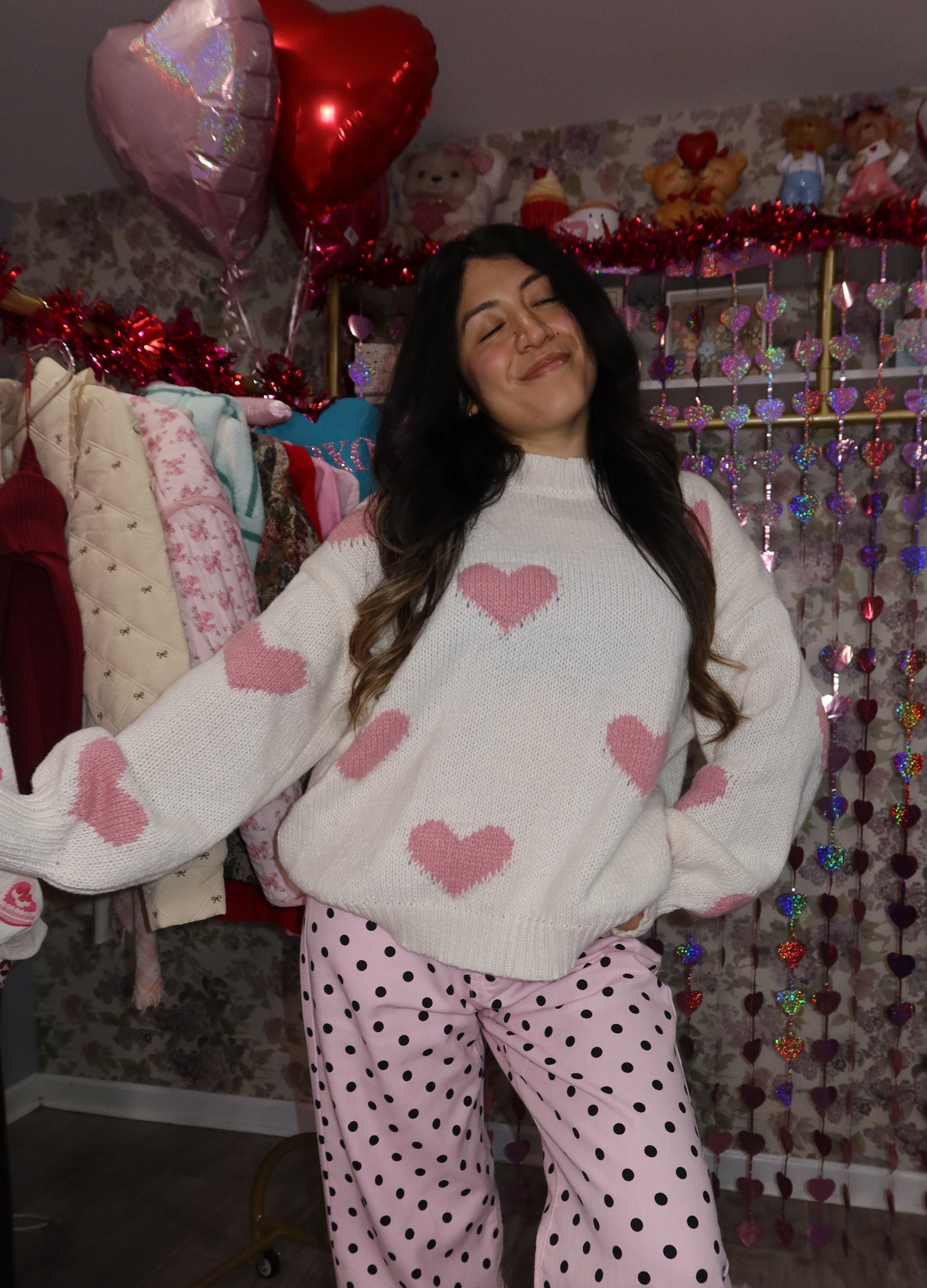 Dear Valentine Knit Sweater