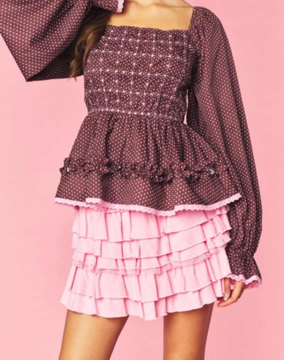 Rosy Harvest Skirt