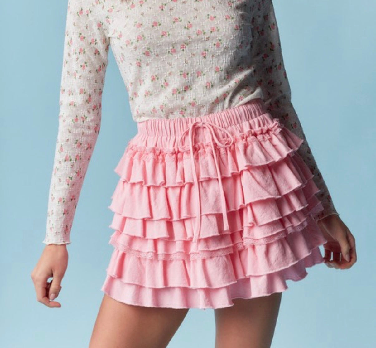 Rosy Harvest Skirt