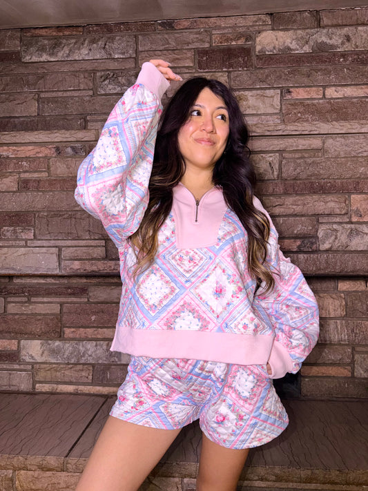 Pastel Dreams Quilted Set